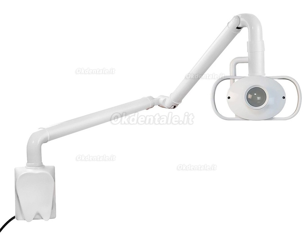 Lampade diagnostiche dentale e otorinolaringoiatrico (a parete) con braccio